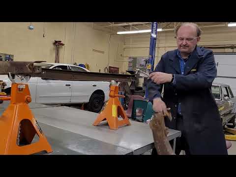 Model A frame Putting It Back Together