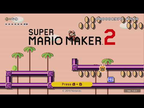 Title Screen Level ~ SMB3 Desert - Super Mario Maker 2 - No Commentary 1bt