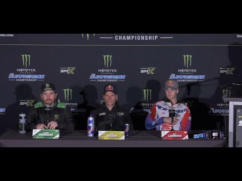 Monster Energy Supercross: Press Conference Round 6 - Glendale - February 10, 2024