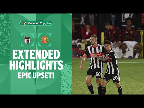 MAN UTD SHOCK! | Grimsby Town v Manchester United extended highlights