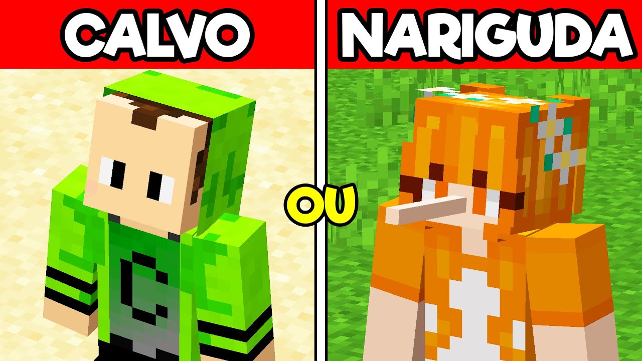 O QUE VOCÊ PREFERE NO MINECRAFT