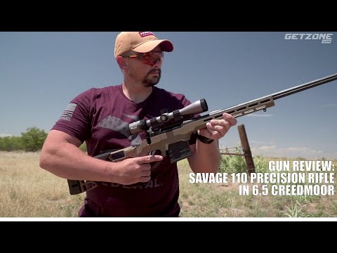 Gun Review: Savage 110 Precision Rifle in 6.5 Creedmoor | GetZone.com Range Test