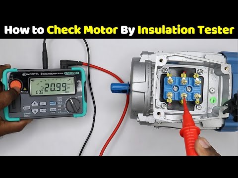 Learn Practically How to Check Motor with Insulation Tester @TheElectricalGuy