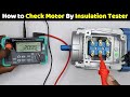 Learn Practically How To Check Motor With Insulation Tester TheElectricalGuy