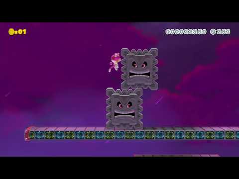 World B-T Meowser Tower Showdown by 3rd Bunny - Super Mario Maker 2 - No Commentary 1ca