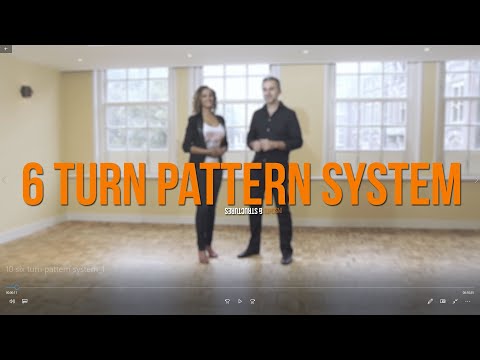 6 Turn Pattern System of Salsa