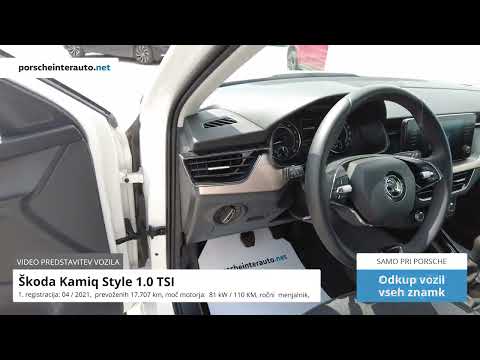 Škoda Kamiq Style 1.0 TSI - PREDSTAVITEV VOZILA