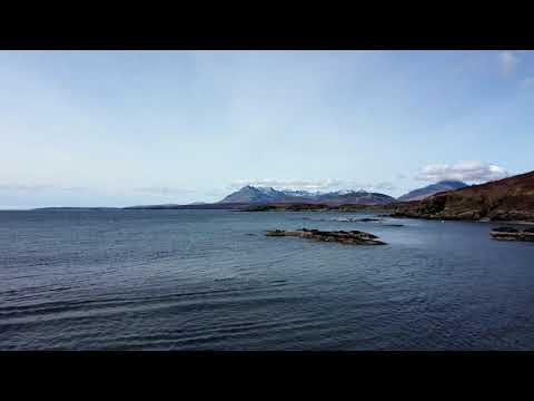 Drone footage from Sleat, Isle of Skye - April '23