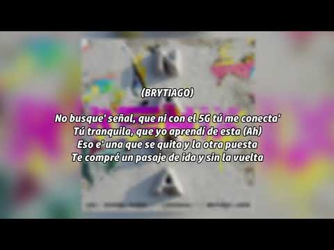 Cali y El Dandee, Danna Paola & Guaynaa - Nada (Remix - Letra) feat. Brytiago & Akon