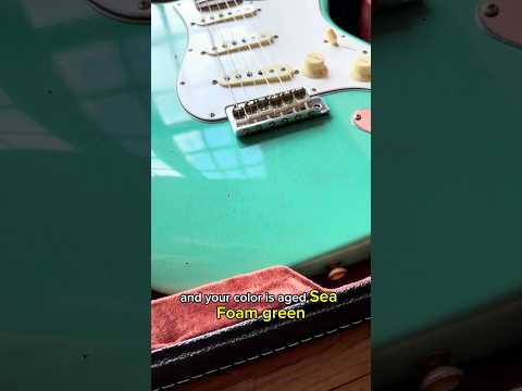 2025 Fender Custom Shop ‘64 Stratocaster L-Series Limited S24 Journeyman - Aged Sea Foam Green image 18