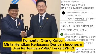 Download lagu Koreans Call for Halt to Cooperation with Indonesia Following APEC Meeting on KF-21 mp3 Download lagu Koreans Call for Halt to Cooperation with Indonesia Following APEC Meeting on KF-21 mp3