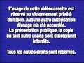 French Canadian Navy Blue Warning Screen Early 2000