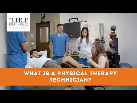 What is a Physical Therapy Technician? | CHCP
