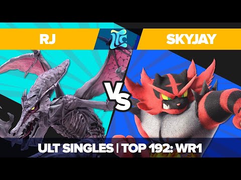 RJ vs Skyjay - Ultimate Singles Top 192: WR1 - Low Tide City | Ridley vs Incineroar