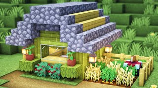 Minecraft: How to build a Simple and Nice Bamboo House