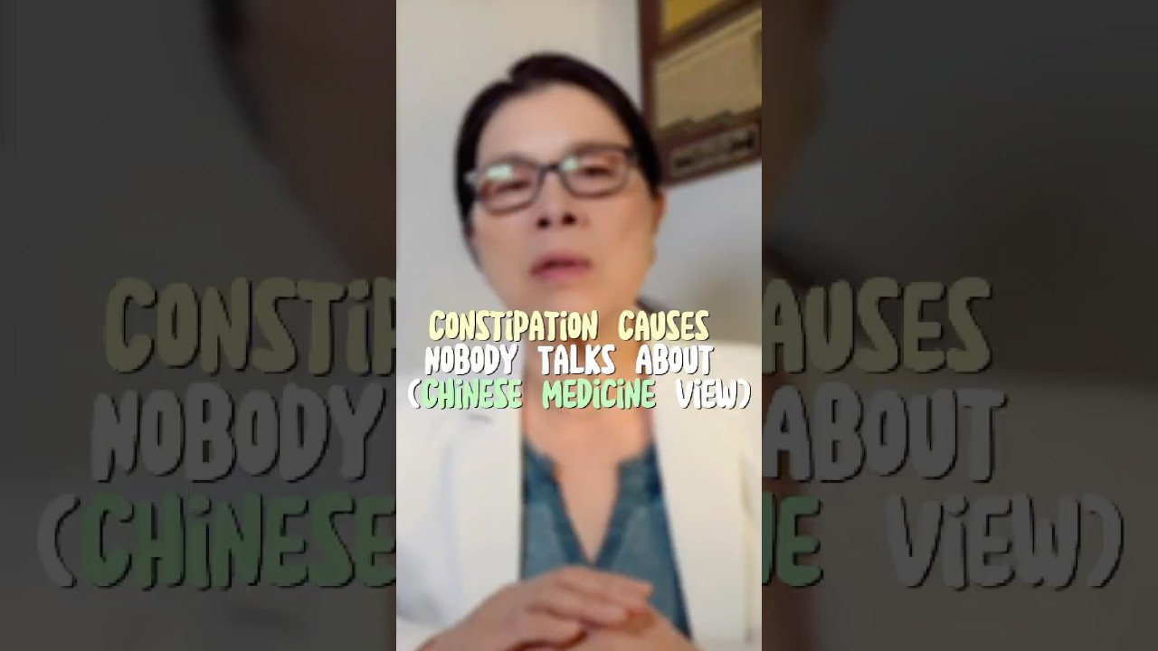 Why You’re Constipated: Kidney & Lung Connection (TCM Explained)
