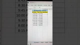 Find Employees Overtime In Excel 💯 | Excel Hindi Tutorials 🔥 #shorts #excelshortcuts #tips #bytetech