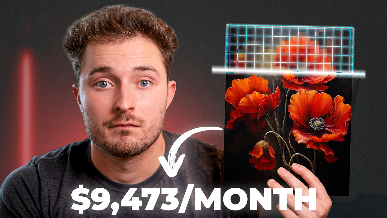 The BEST A.I. Passive Income Side Hustle 2024