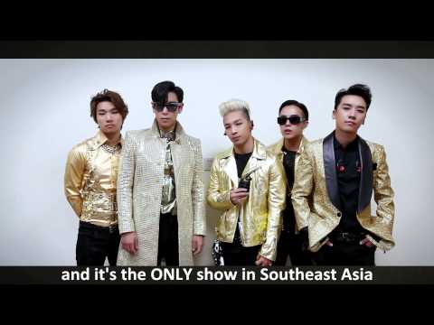 [YG Family 2014 Galaxy Tour: Power in Singapore] BIGBANG Shoutout to all Fans!!