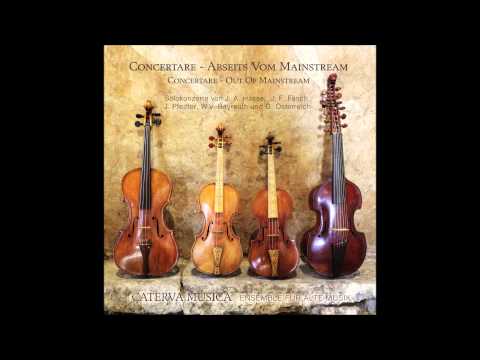 J. A. Hasse Concerto in D major for violoncello solo, 2 violins, viola and B.c. / caterva musica