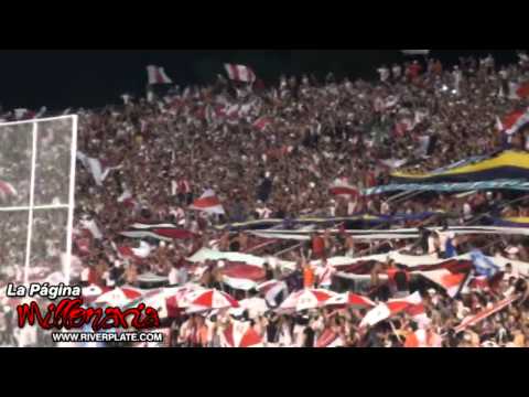 "Superclásico en Mendoza - Oh vamos River Plate +  Telón y banderas de Boca" Barra: Los Borrachos del Tablón • Club: River Plate