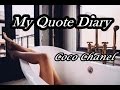 My Quote Diary: Coco Chanel, My Favourite ...