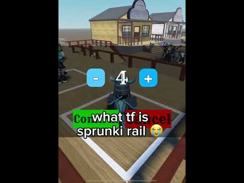 sprunki rail is an almost exact copy of dead rails #deadrails #roblox #robloxgames