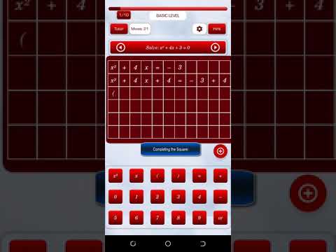 Algebra Math Quiz and Game Video