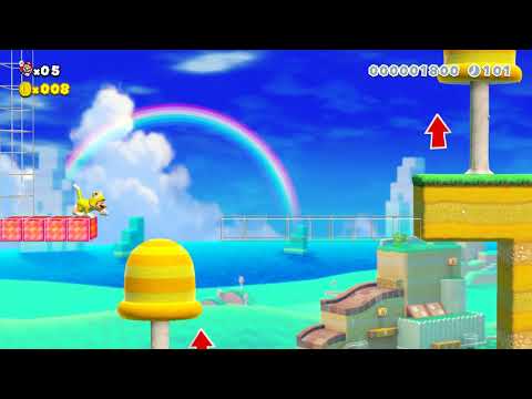 Super Mario Maker 2 - Story Mode Part 49: Blinking Block Blitz