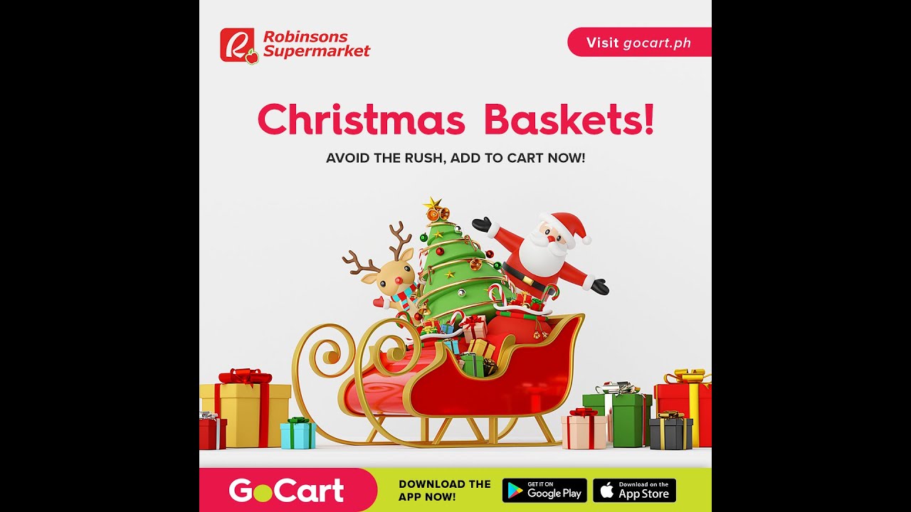 Robinsons Supermarket Christmas Baskets