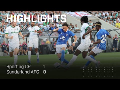 Trincão Hands Narrow Defeat | Sporting CP 1 - 0 Sunderland AFC | Highlights