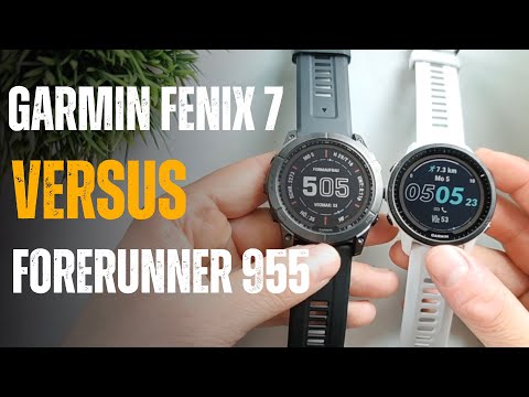 Garmin Fenix 7 vs. Forerunner 955: Welche Sportuhr ist besser?