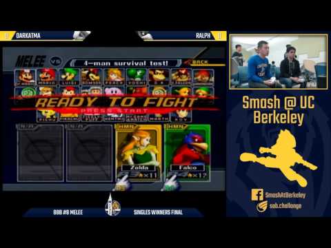 Berkeley Biweekly Battles #8 - Melee Singles Winners Finals: Darkatma vs Ralph