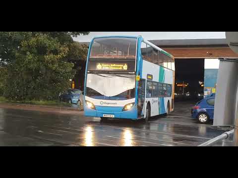 Here is the new livery stagecoach bus 19099 in Chichester Sunday 30 October 2022