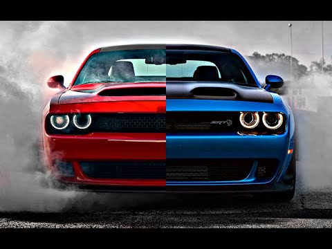 Demon FLEXES at Redeye Hellcat - 1/4 Mile!!!