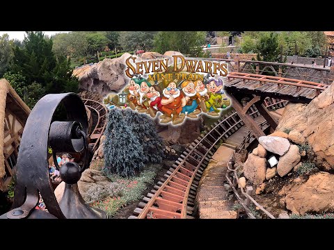 Seven Dwarfs Mine Train [4K] Front Seat POV - Magic Kingdom - Walt Disney World