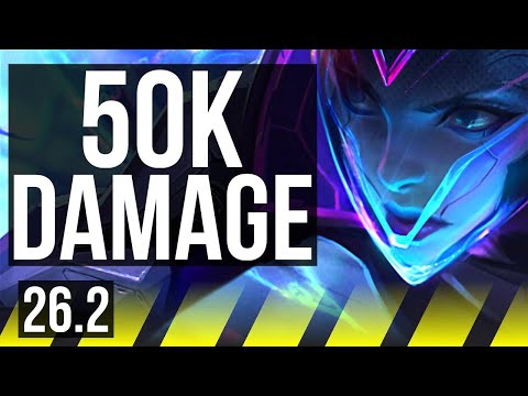 VAYNE & Nami vs DRAVEN & Seraphine (ADC) | 50K damage | NA Master | 26.2
