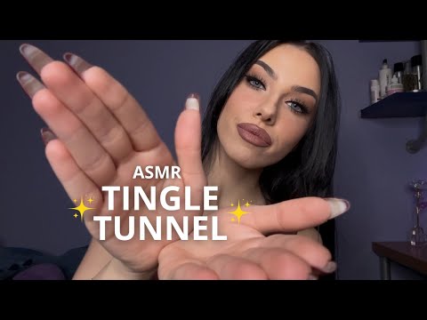 ASMR CAOTICO - Tunnel di Tingles SUPER Fast and Aggressive
