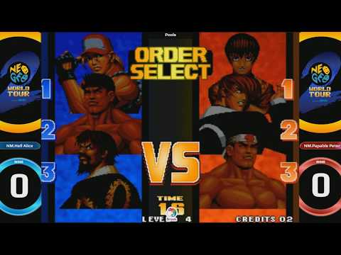 Hell Alice vs Papable Peter - KOF '98 Neo Geo World Tour Season 2 Philippines Stop Pools