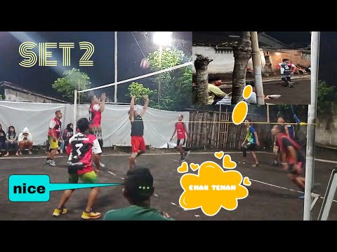 SALAH SATU PENONTON MAKAN SAMBIL NONTON TIM SPION PUTRA B VS CVS ALASKA SET 2 2021