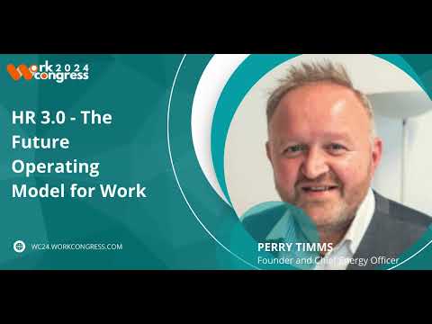 HR 3.0 - The Future Operating Model for Work | Perry Timms