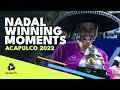 Rafa Nadal Championship Point, Speech & Trophy Lift in Acapulco!