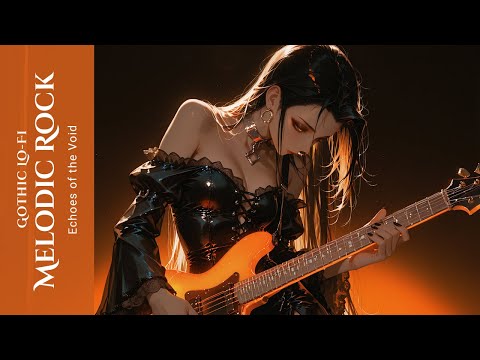 Echoes of the Void | Gothic Lo-Fi Melodic Rock Mix | Emotional Instrumental for Study & Reflection