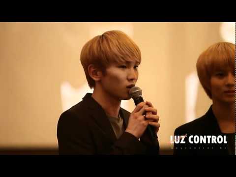110812 SHINee Key Talking @ Together For Africa