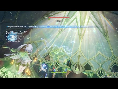 Genshin Impact C6 baizhu and c6 cyno vs abyss dorito