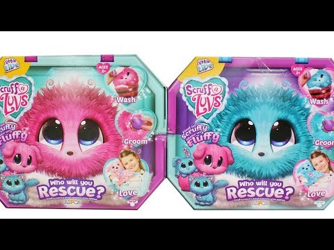 Scruff a Luvs Little Live Pets Unboxing Toy Review Rescue Limited Edition Bunny