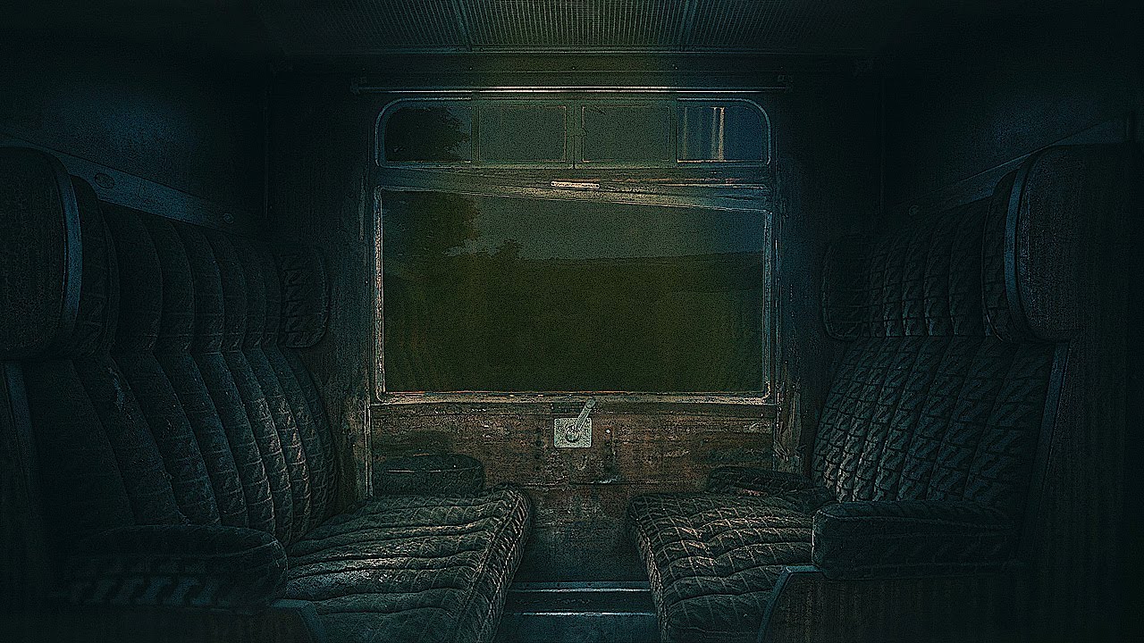 Creepy Train Ambience - Ghosts of the Orient Express - ASMR Horror Sounds & Atmosphere - Steam Train