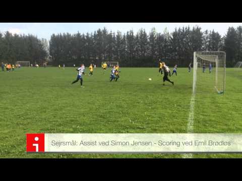 Sejsmål til 3-2 for DIF U13 B1 mod Aabybro