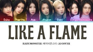 Download lagu [AI COVER] BABYMONSTER x LIKE A FLAME (AI VERSION) original by NWHI mp3