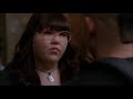 Glee Lauren Kisses Puck And Calls Him A Nerd For Joining Celebacy Club 2x15